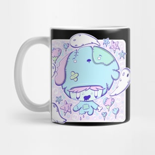 Cute zombie pup bubble head cutie Mug